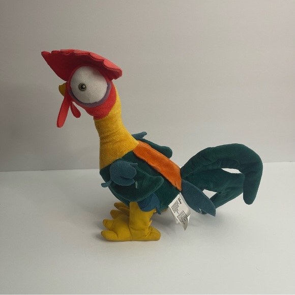 Disney MOANA Plush Clucking and Screaming HEI HEI Chicken 13in Works - Picture 5 of 12